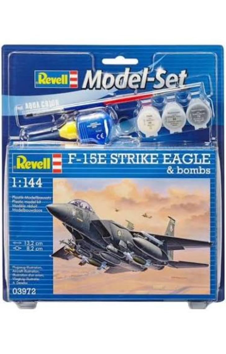 Revell F 15E Strike Eagle Maket Seti 63972 1:144