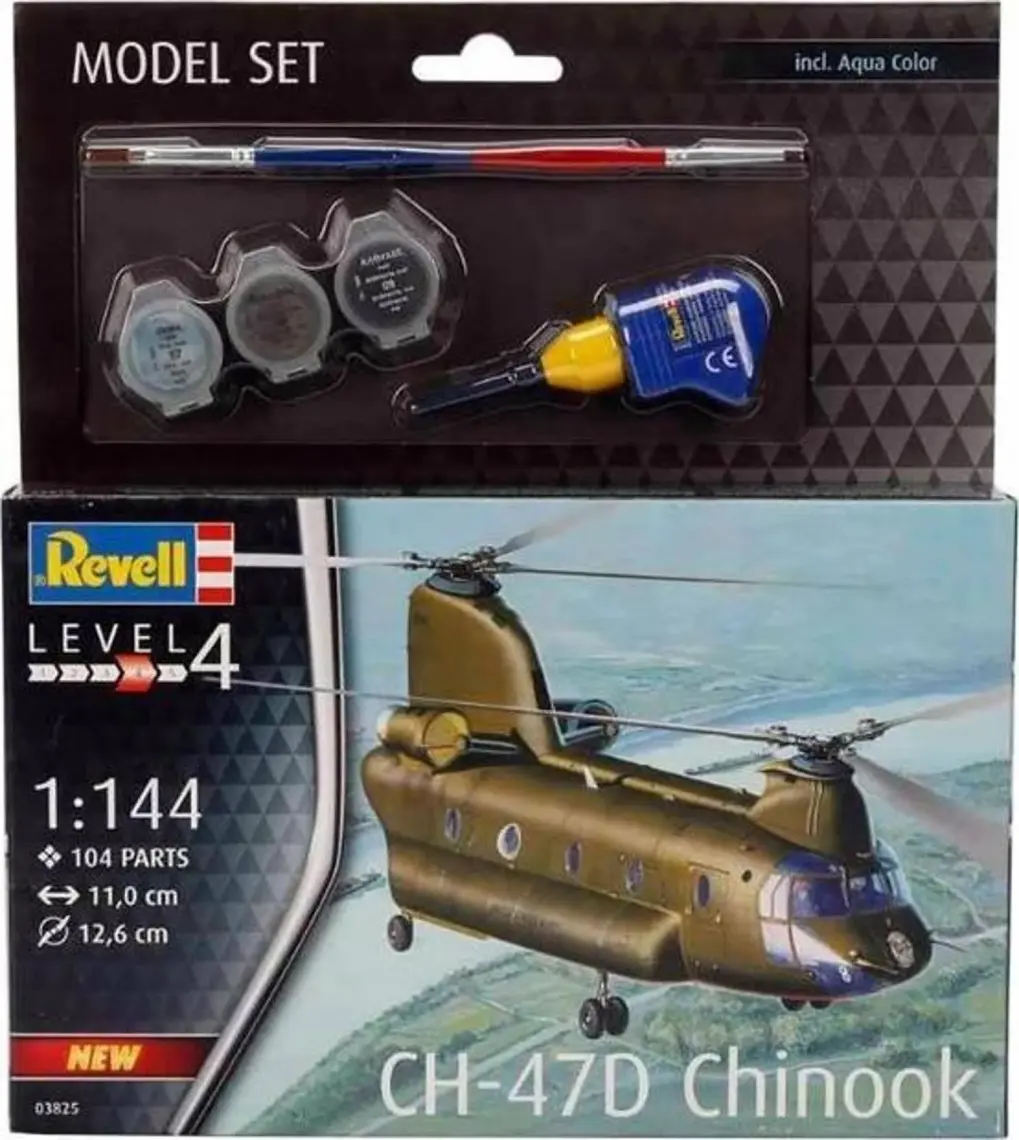 Revell Model Set Uçak CH-47D Chinook 63825