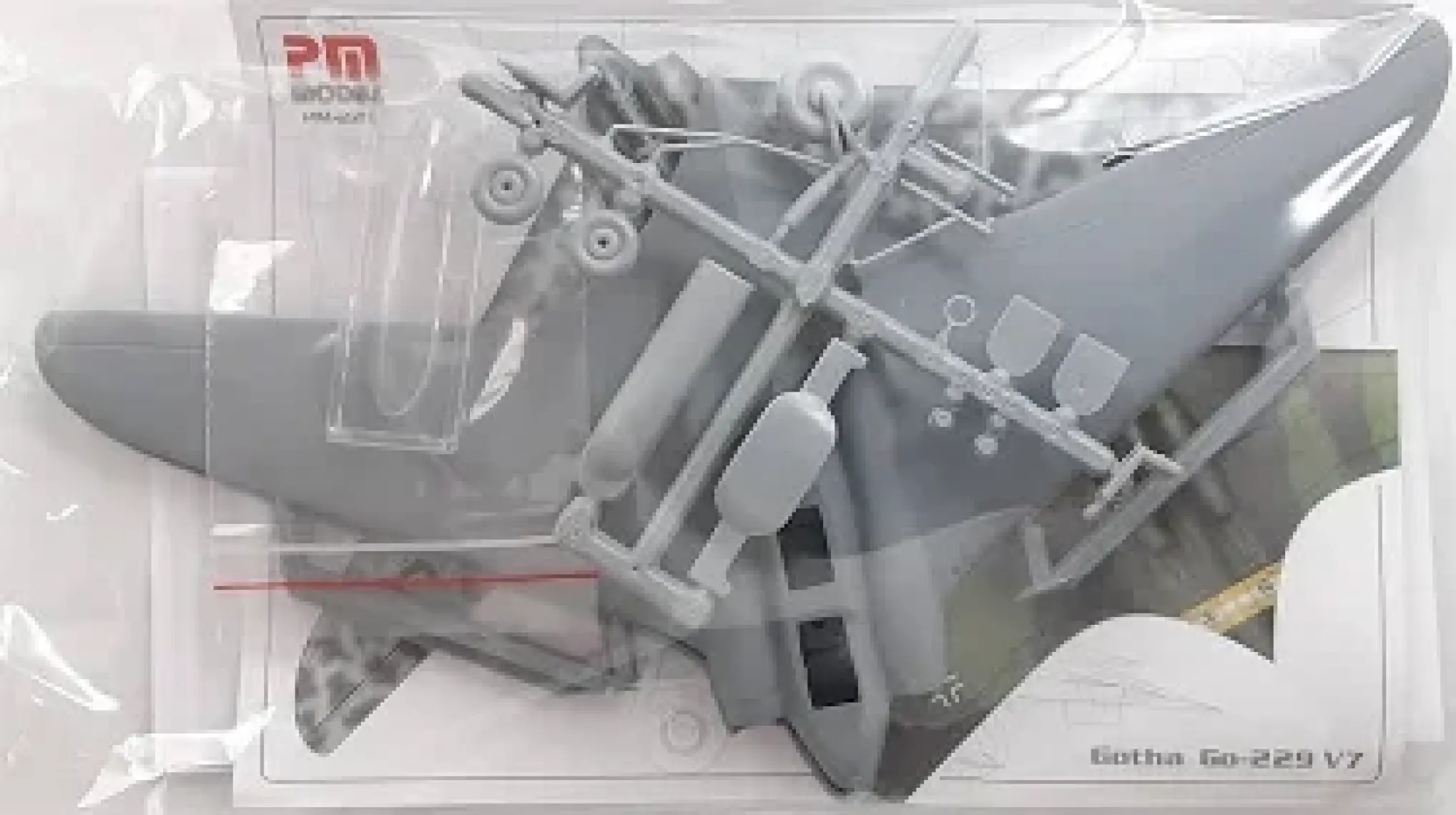 Pm Model Crewturk Gotha 229 V7 Plastik Maket