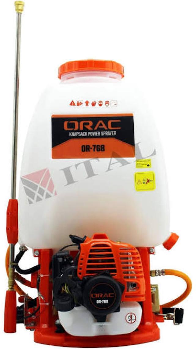 Orac Or 768 Benzinli Püskürtme Makinası 25L.