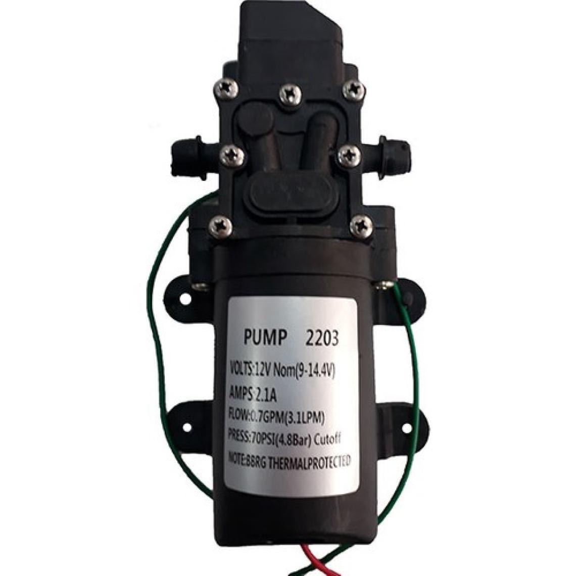 İtal Akülü Su Aktarma ve Ilaçlama Motoru Pompası 12 Volt-