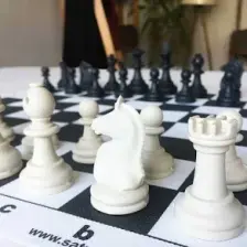 Star Oyun Pilatin Rulo Silindir Satranç Seti Büyük Boy