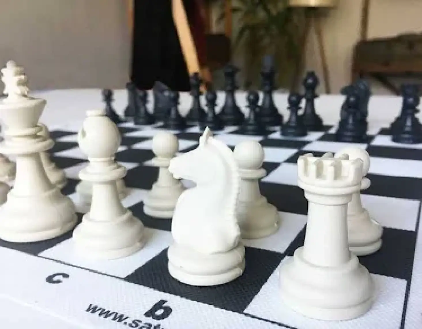 Star Oyun Pilatin Rulo Silindir Satranç Seti Büyük Boy