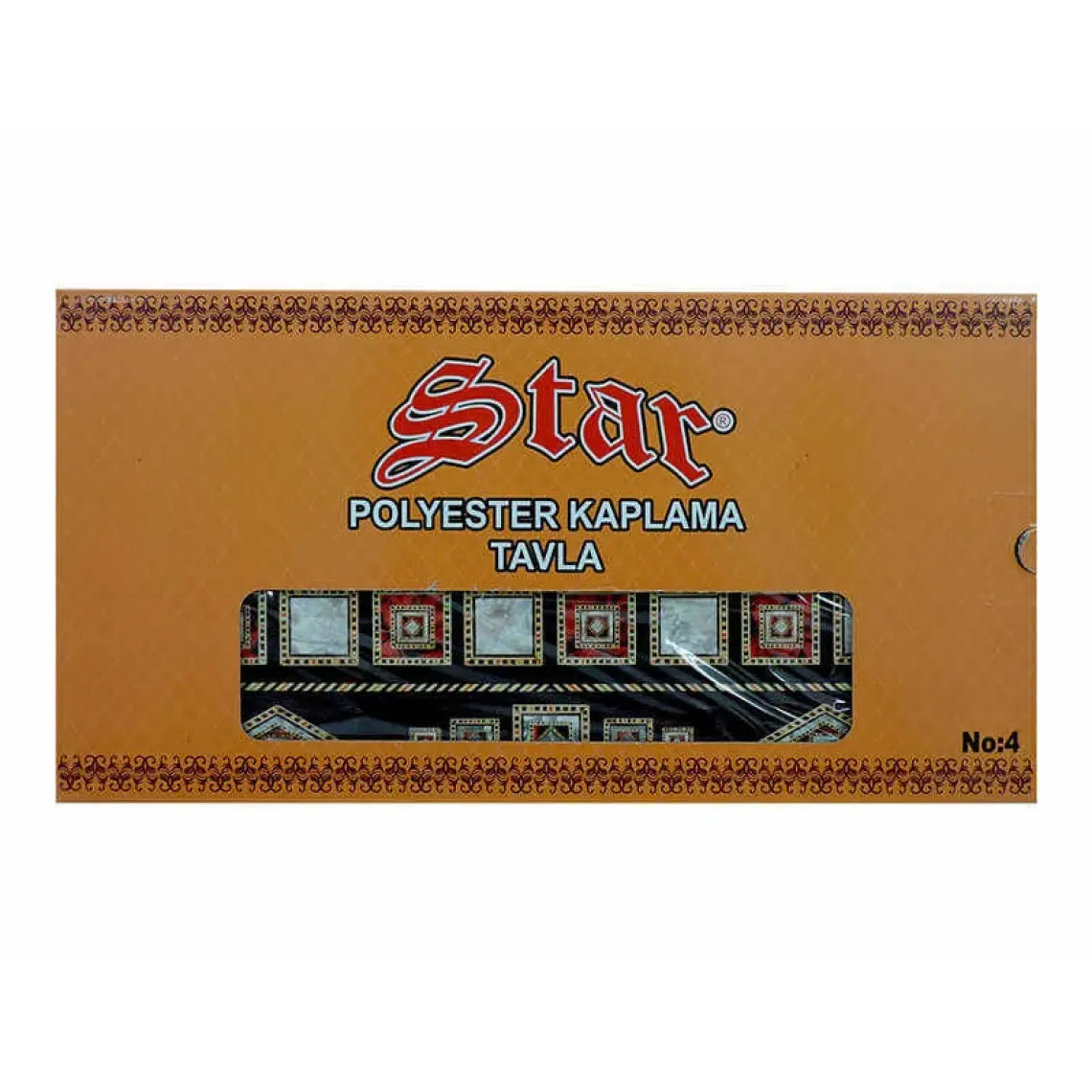 Star Polyester Sedef Tavla (Orta Boy)