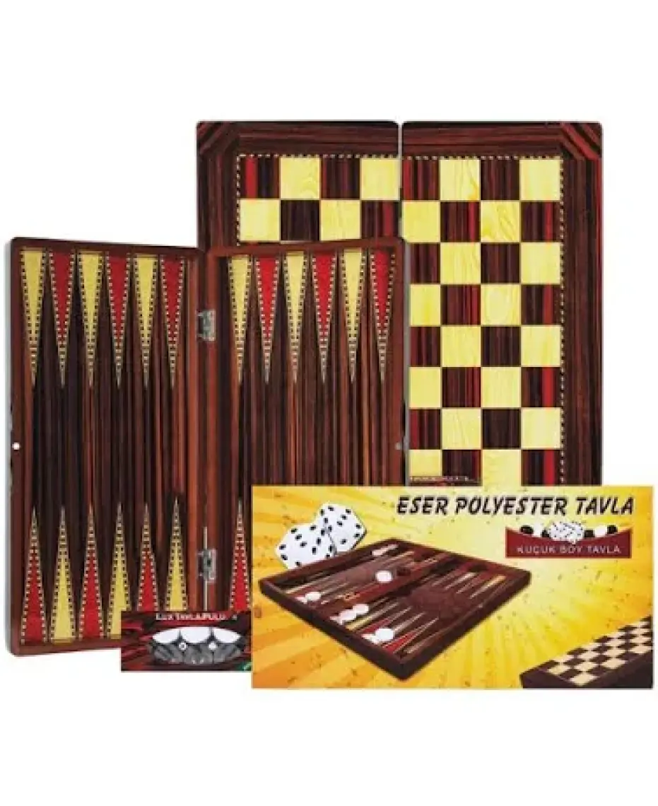Eser Polyester Tavla (Küçük Boy)