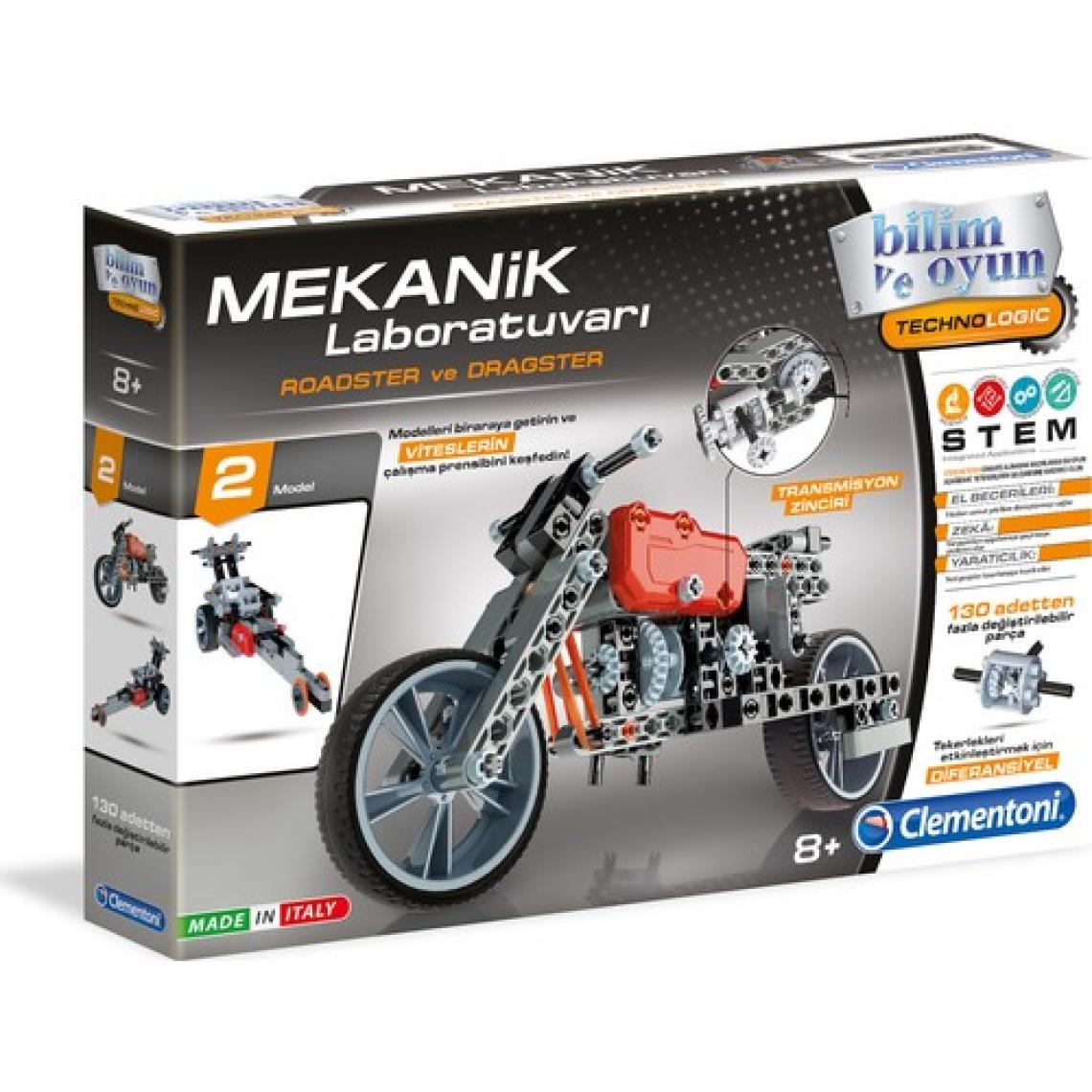 Clementoni Mekanik Laboratuvarı Roadster ve Dragster