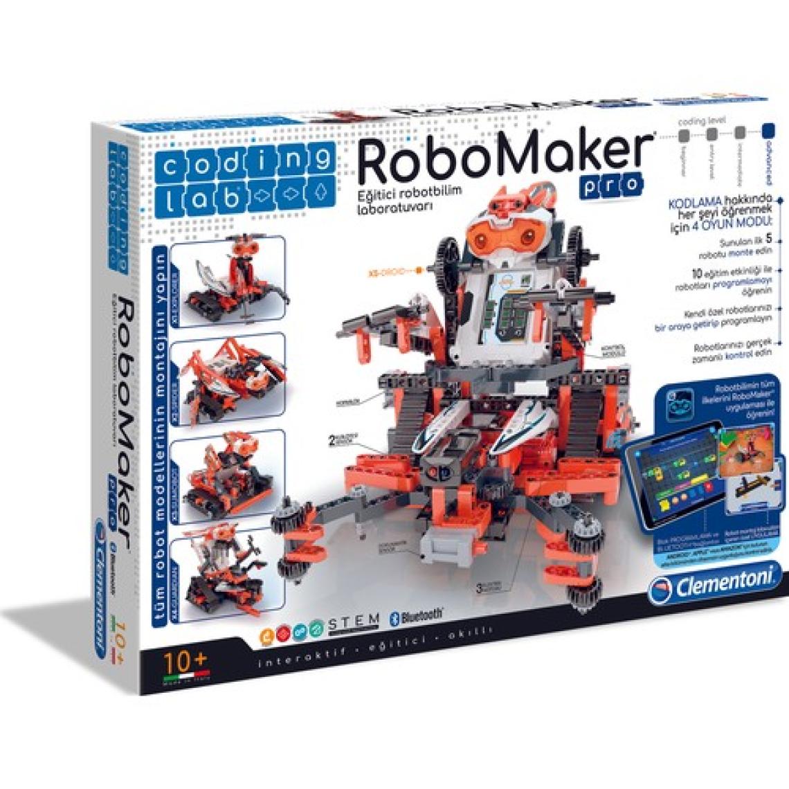 Clementoni Coding Lab Robomaker Pro Eğitici Robotbilim Laboratuvarı