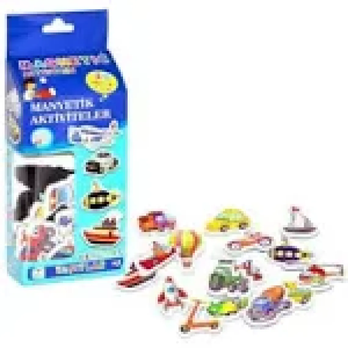 Nessiworld 30 Parça Manyetik Taşıtlar