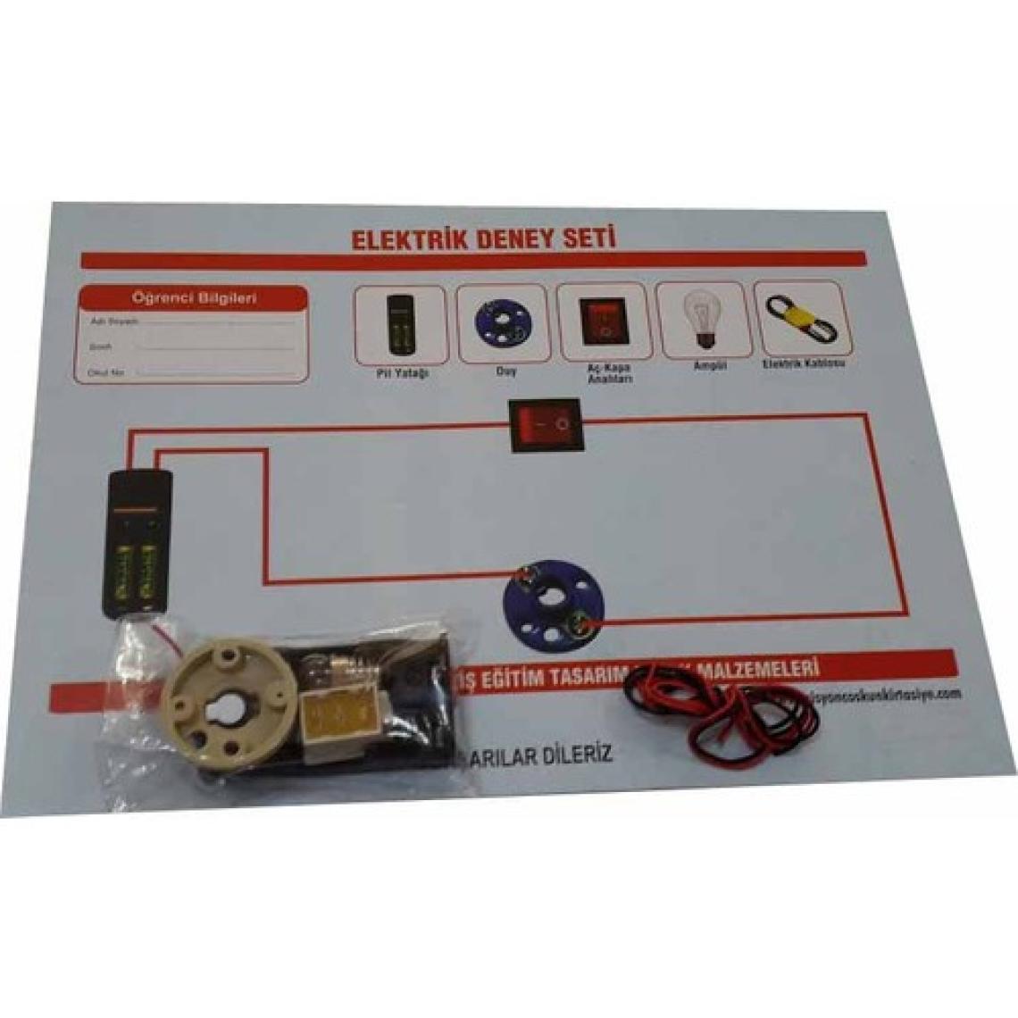 Misyon Elektrik Deney Seti Deney ve İş Eğitimi Malzemeleri