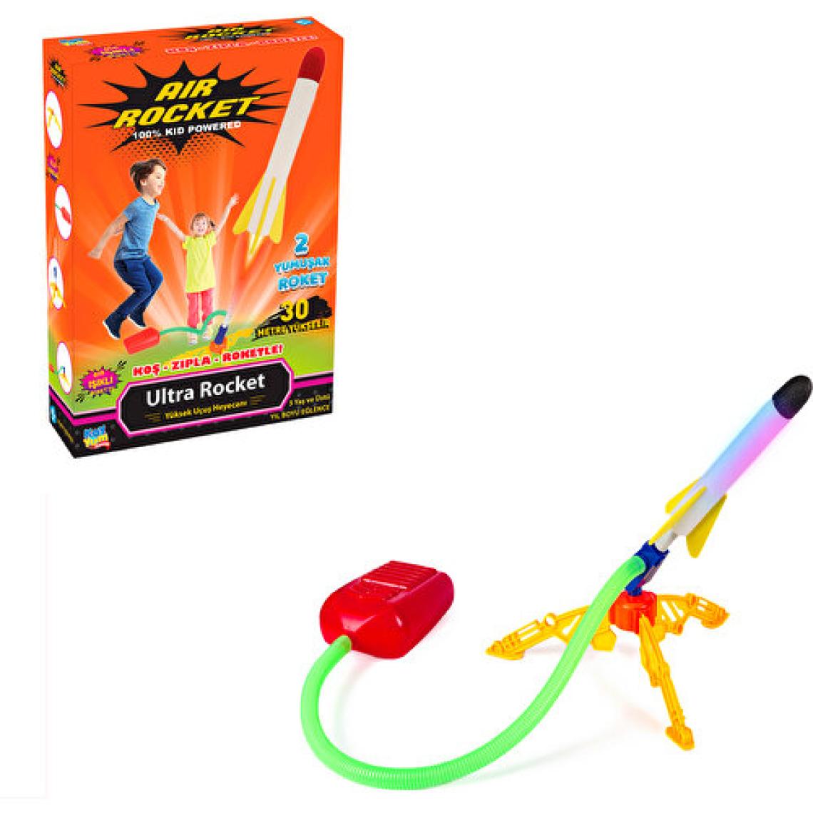 Kayyum Oyuncak Ultra Uçan Air Rocket 2'li 9011