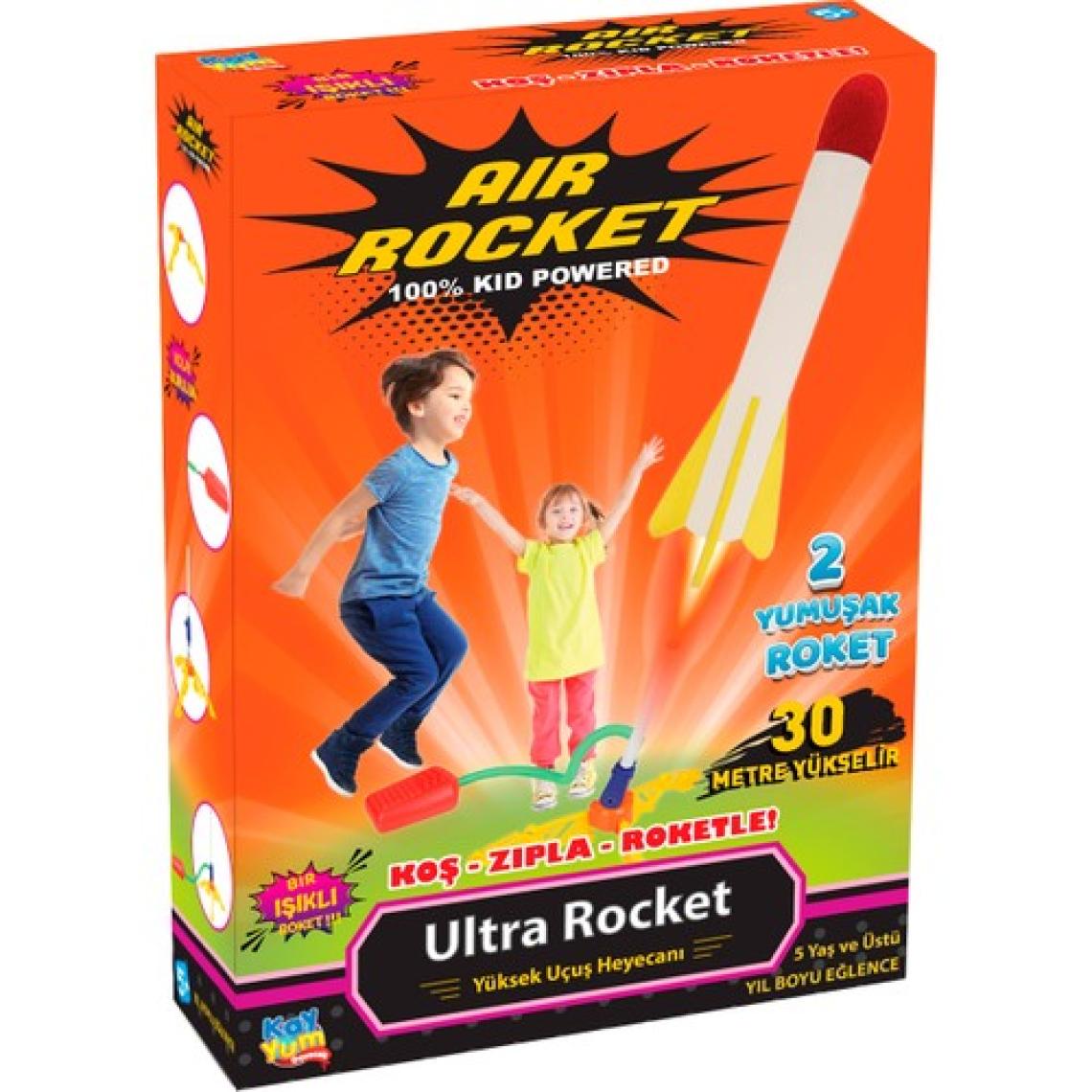 Kayyum Oyuncak Ultra Uçan Air Rocket 2'li 9011