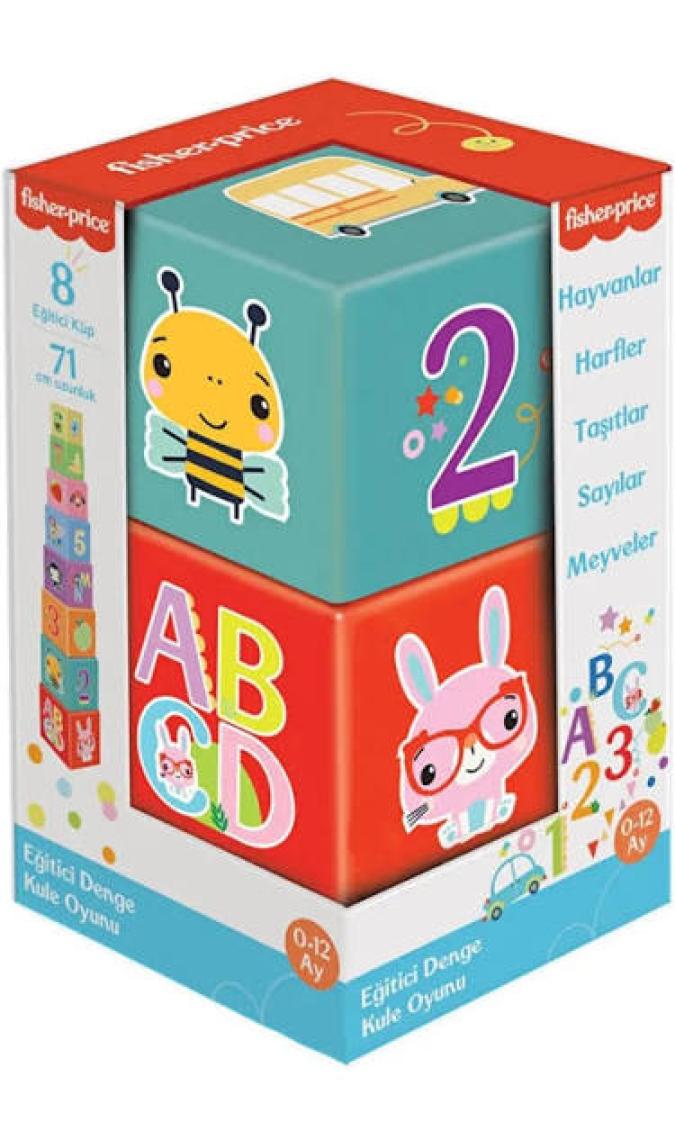 Fisher-Price Diytoy Eğitici Denge Kulesi
