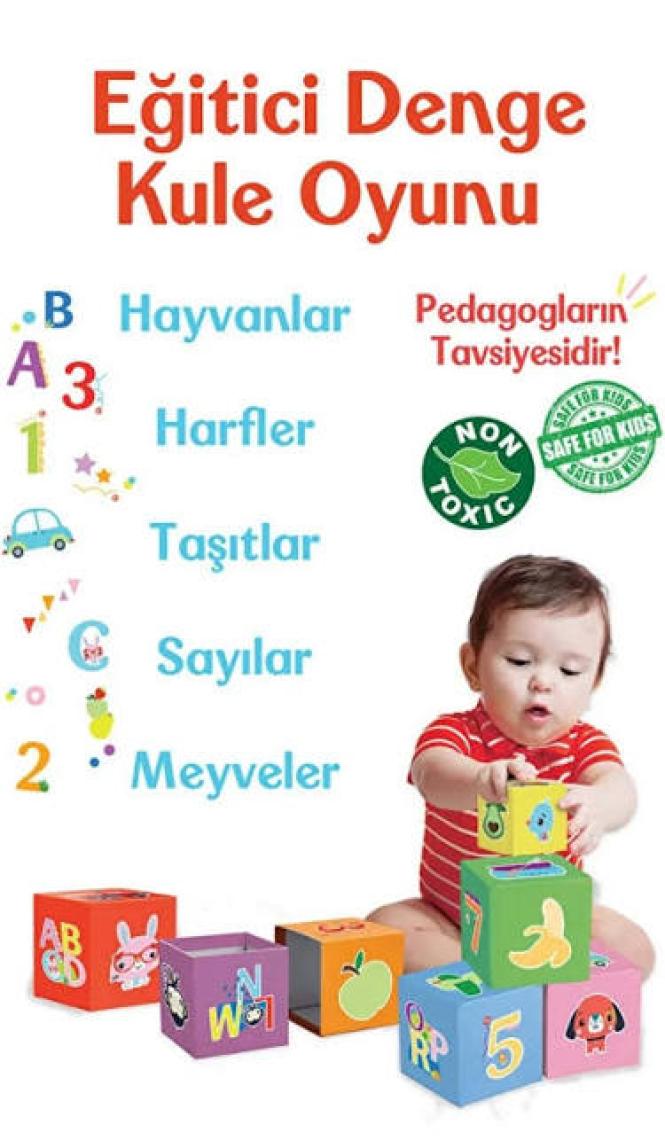 Fisher-Price Diytoy Eğitici Denge Kulesi