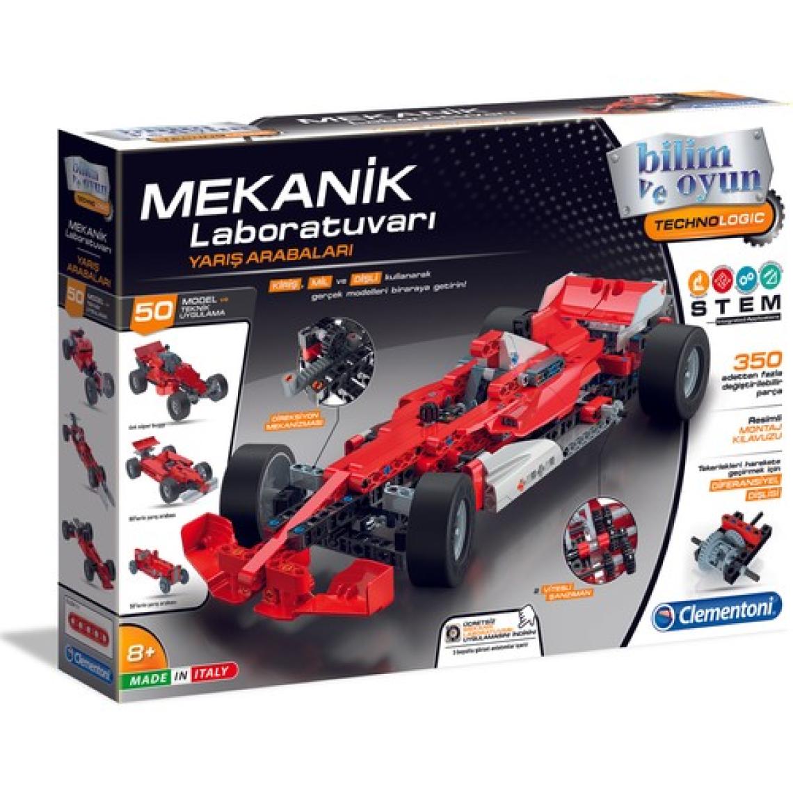 Clementoni Mekanik Laboratuvarı - Yarış Arabaları