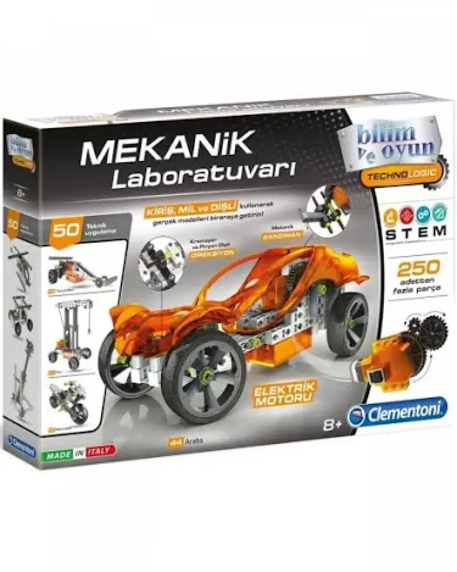 Clementoni Mekanik Laboratuvarı - 50 Farklı Teknik Uygulama 64293