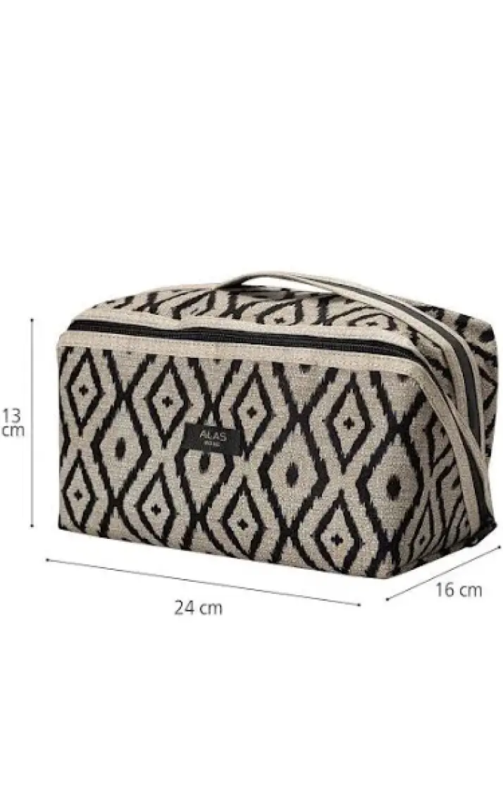 ALAS Seyahat Makyaj Organizeri - Bej - 24X13X14 cm