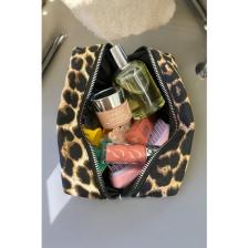Bahels Viral Leopar Desen Makyaj Çantası