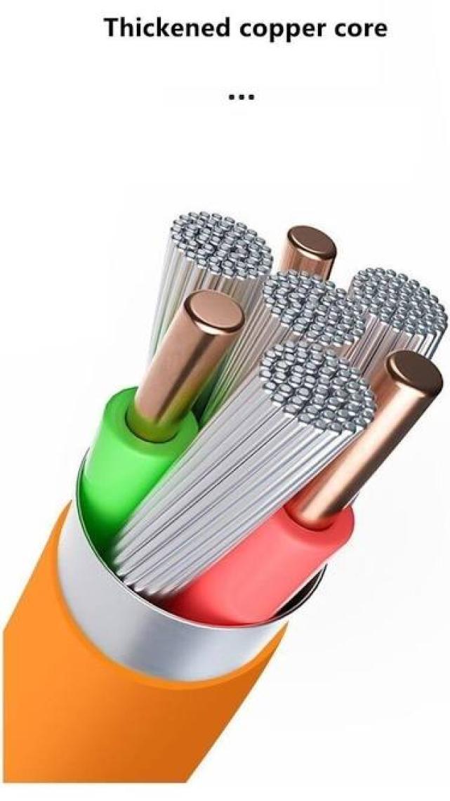 Apera BN57 Type-C Kablo 120W Süper Hızlı 6 Amper Ultra Kalın Şarj Data Kablosu