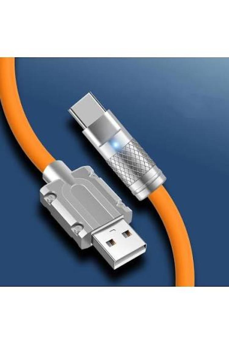 Apera BN57 Type-C Kablo 120W Süper Hızlı 6 Amper Ultra Kalın Şarj Data Kablosu