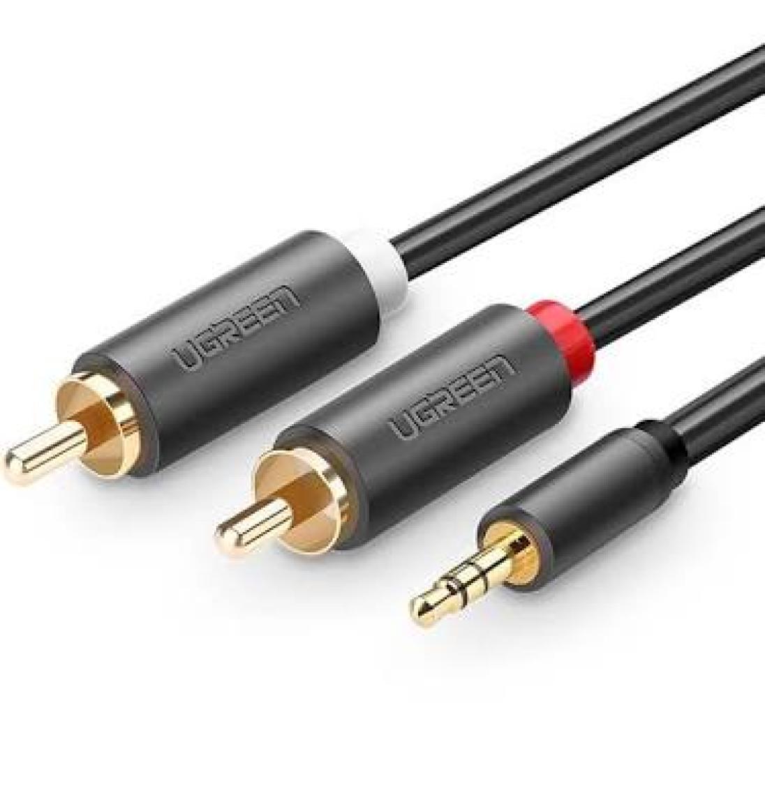 Ugreen 3.5mm AUX RCA Ses Kablosu 2 Metre