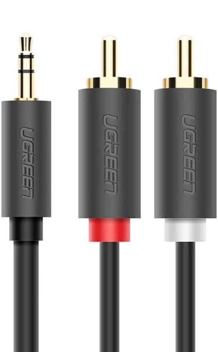 Ugreen 3.5mm AUX RCA Ses Kablosu 2 Metre