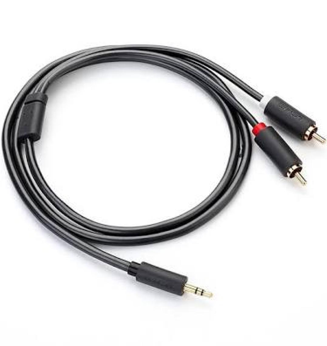 Ugreen 3.5mm AUX RCA Ses Kablosu 2 Metre