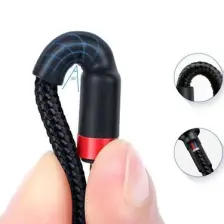 Baseus Cafule PD 2.0 60W Type-C Kablo 3A 2 mt Kırmızı+Siyah CATKLF-H91