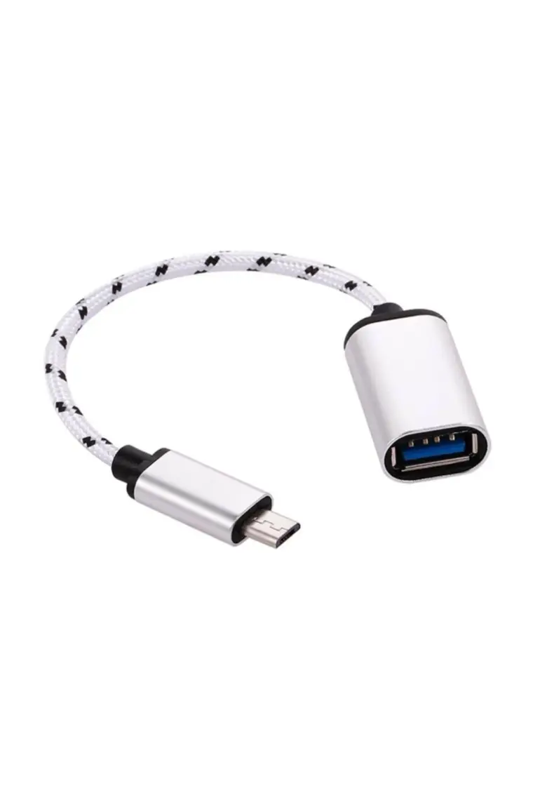 Gplus MC318  UTV007  Micro USB 3.0 To USB 3.0 Otg Kablo Gümüş