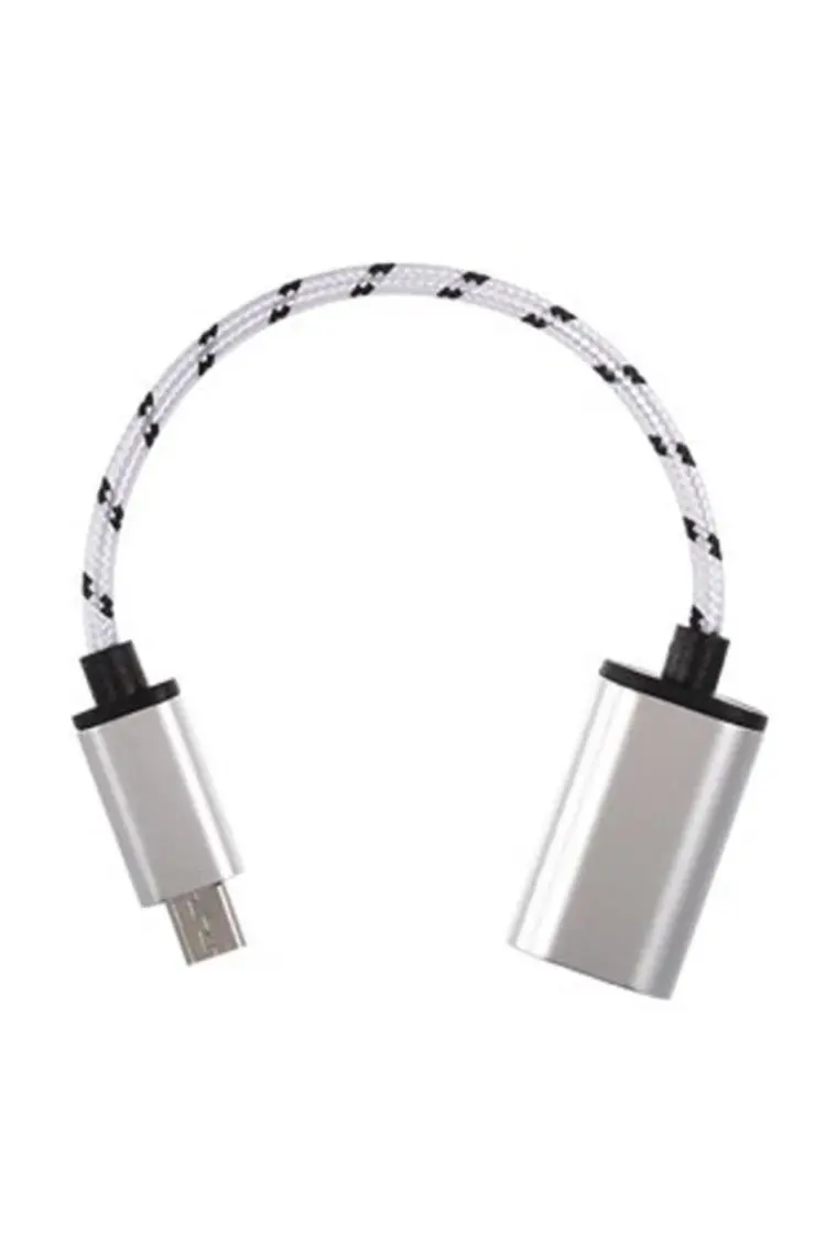 Gplus MC318  UTV007  Micro USB 3.0 To USB 3.0 Otg Kablo Gümüş
