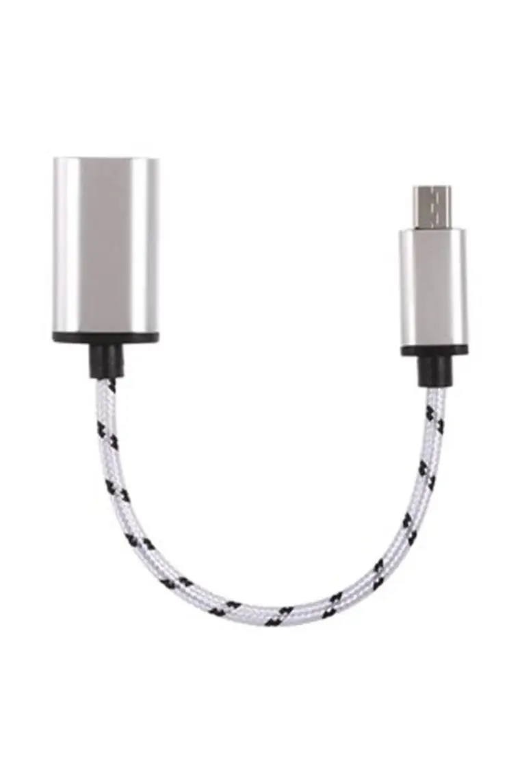 Gplus MC318  UTV007  Micro USB 3.0 To USB 3.0 Otg Kablo Gümüş