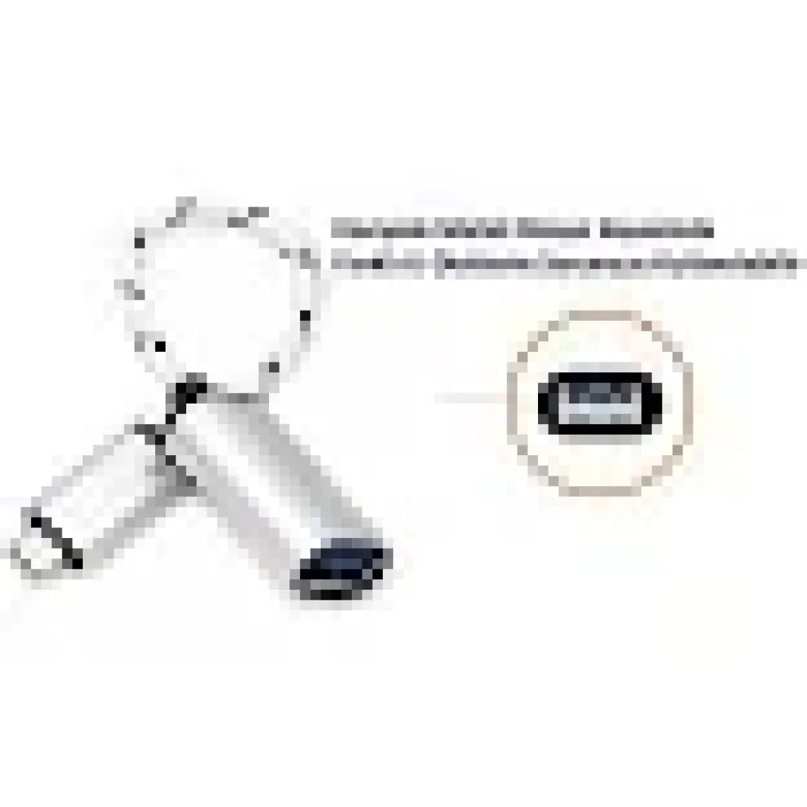 Gplus MC318  UTV007  Micro USB 3.0 To USB 3.0 Otg Kablo Gümüş