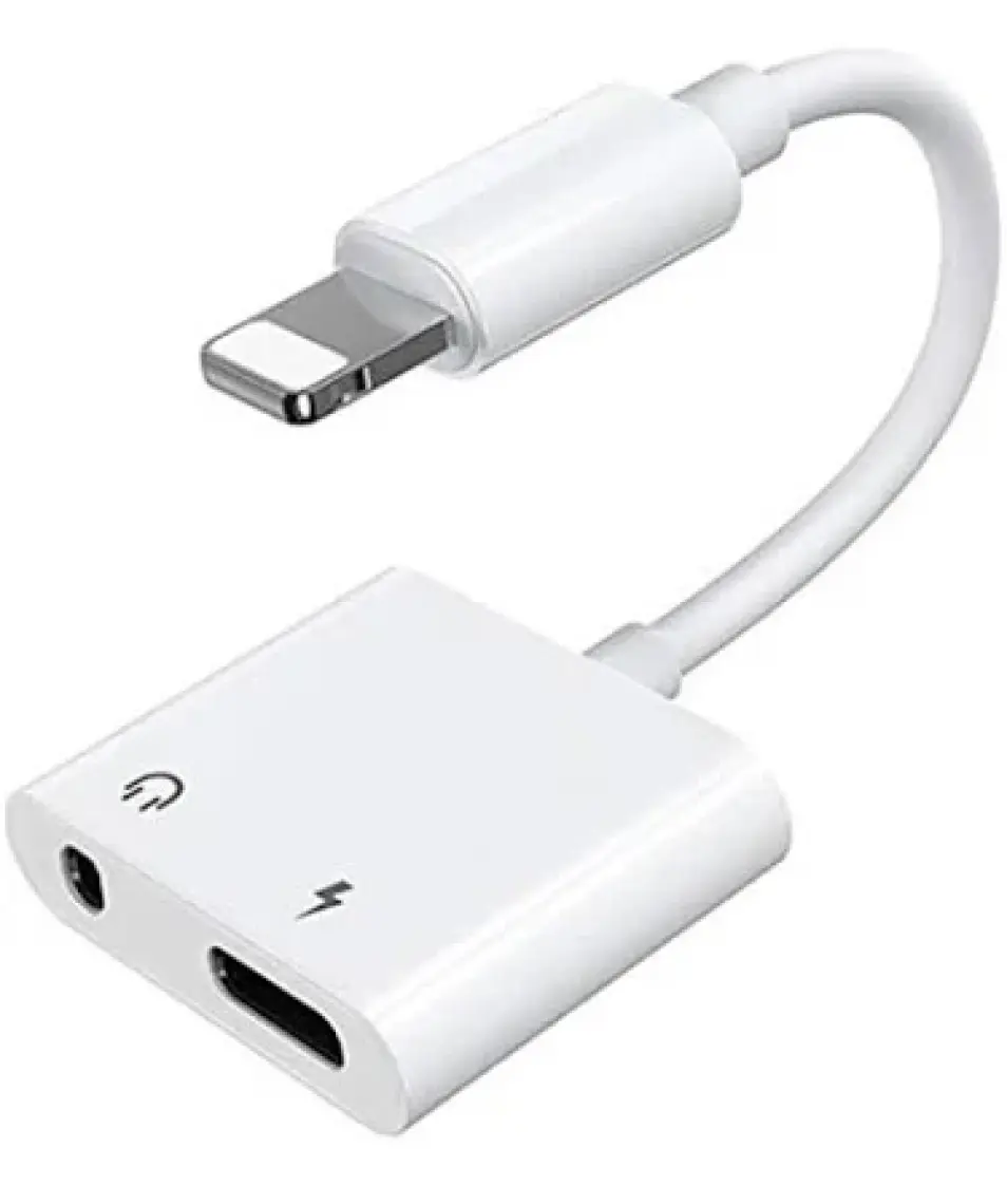 Jopus Apple iPhone Bluetooth Modlu Baglanti Sarj 3.5mm Dönüstürücü JO-IP09 Beyaz