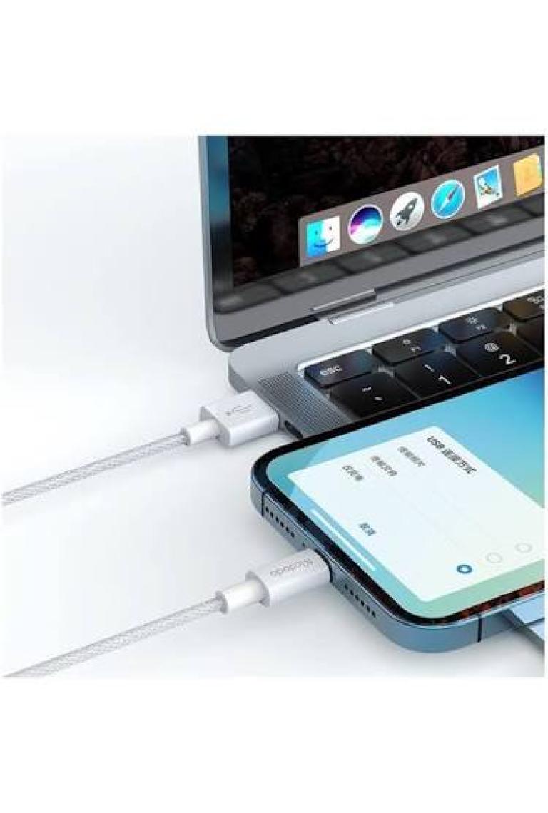 Mcdodo CA-2760 Type-C To Lightning Pd 36W Hızlı Data/şarj Kablosu 1.2m-Beyaz