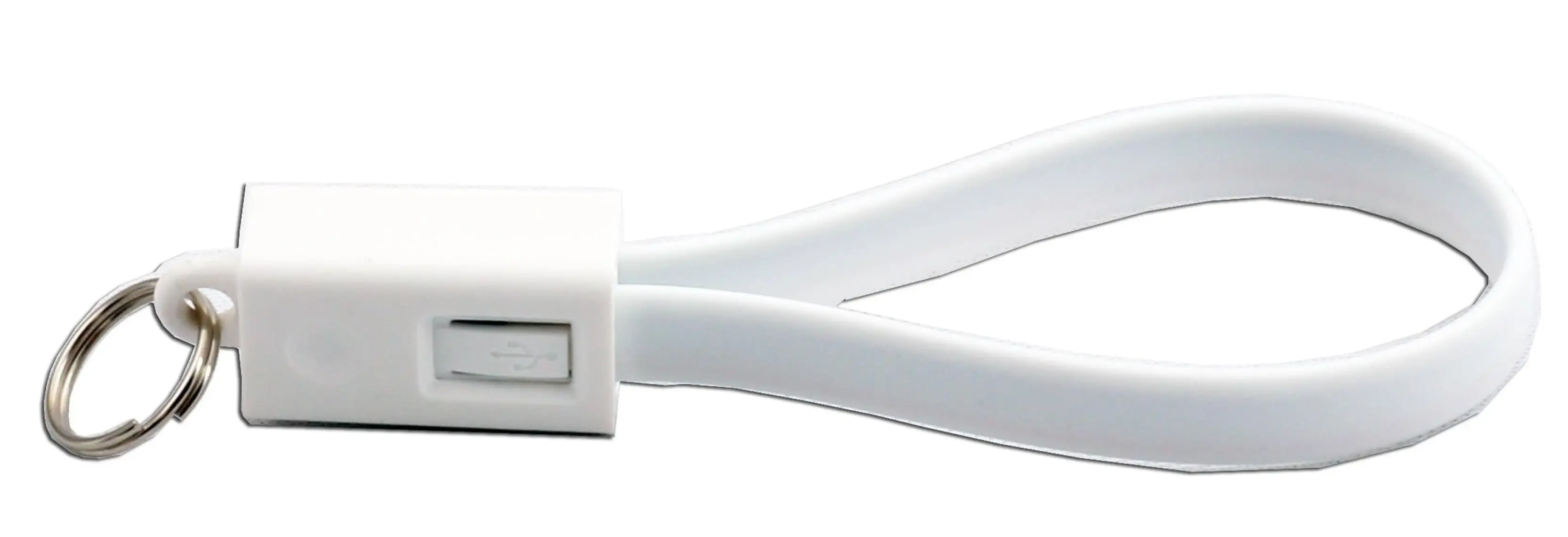 Vcom M534 Iphone 5-6 Anahtarlık Kablo 21,5Cm Beyaz