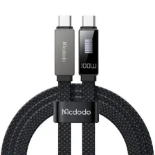 Mcdodo CA-4470 100W Type-C To Type-C Hızlı Şarj ve Data Aktarım Kablosu 1.2m - Siyah
