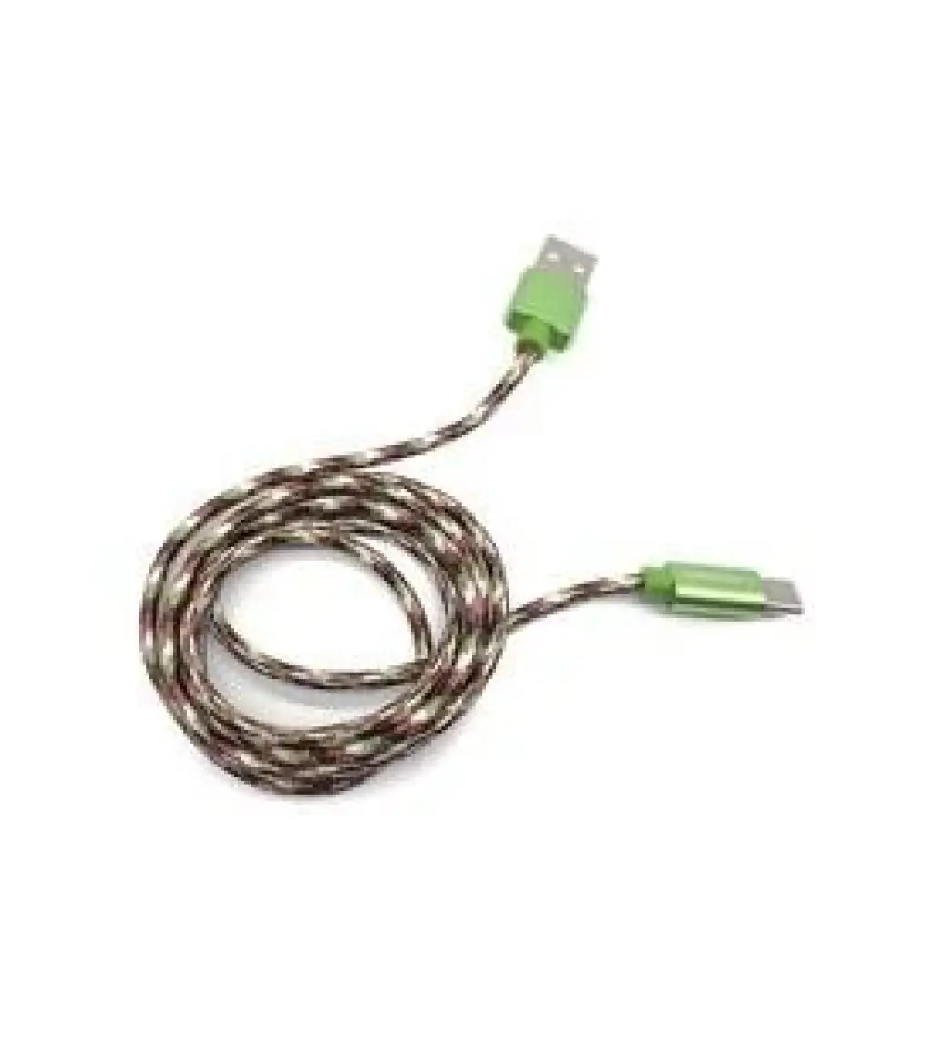 Crown Micro Micro USB Hızlı Şarj Destekli Örgü Kablo (3092M)