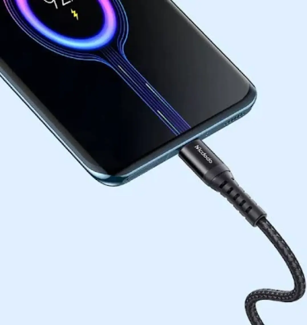 Mcdodo CA-2271 Type-C Q.c 4.0 Hızlı Data-Şarj Kablosu 1m-Siyah