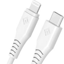 Novoo Type-C Lightning Hızlı Şarj Kablosu Beyaz 1.2 mt
