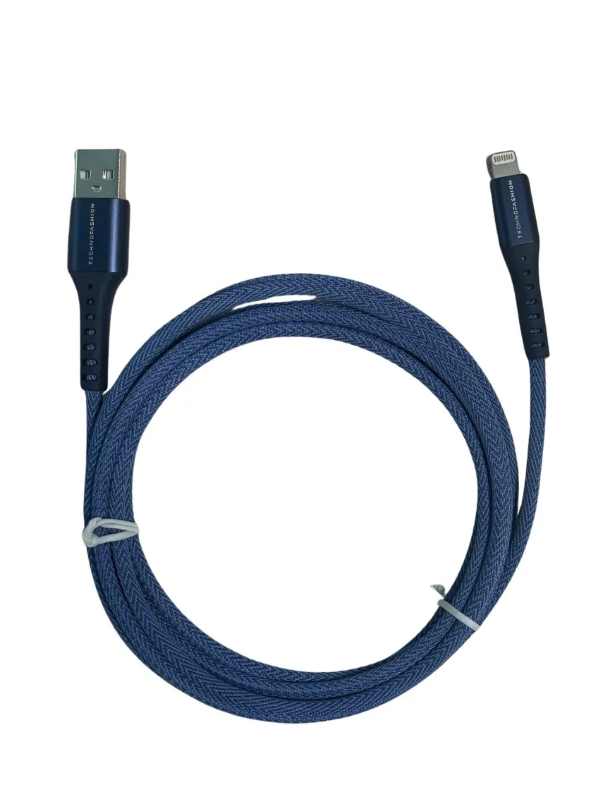 Nautica C40 Lightning To Usb-A 12W Hızlı Şarj ve Data Kablosu 1.2m Navy