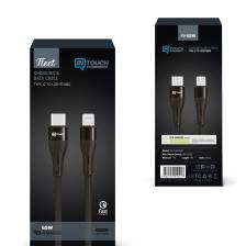 Intouch Fleet Type-C Lightning 65W Pd Şarj ve Data Kablosu 1m