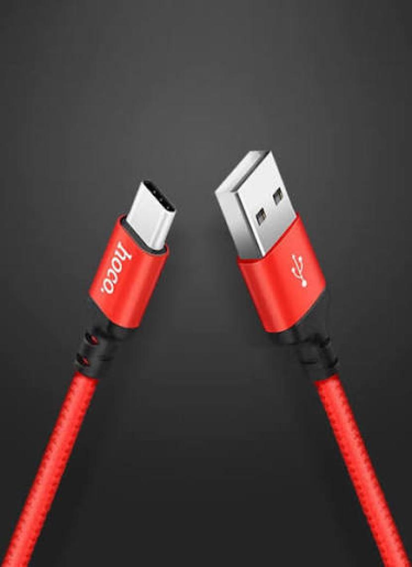 HOCO X14 Micro USB Android Hızlı Şarj Kablosu 100 cm - Siyah