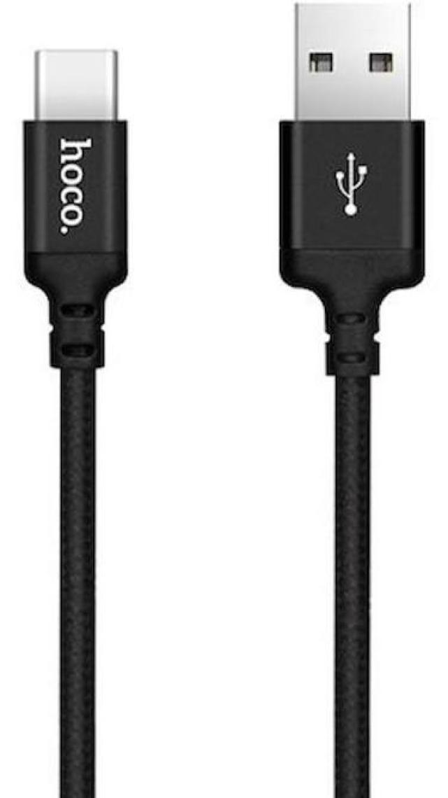 HOCO X14 Micro USB Android Hızlı Şarj Kablosu 100 cm - Siyah
