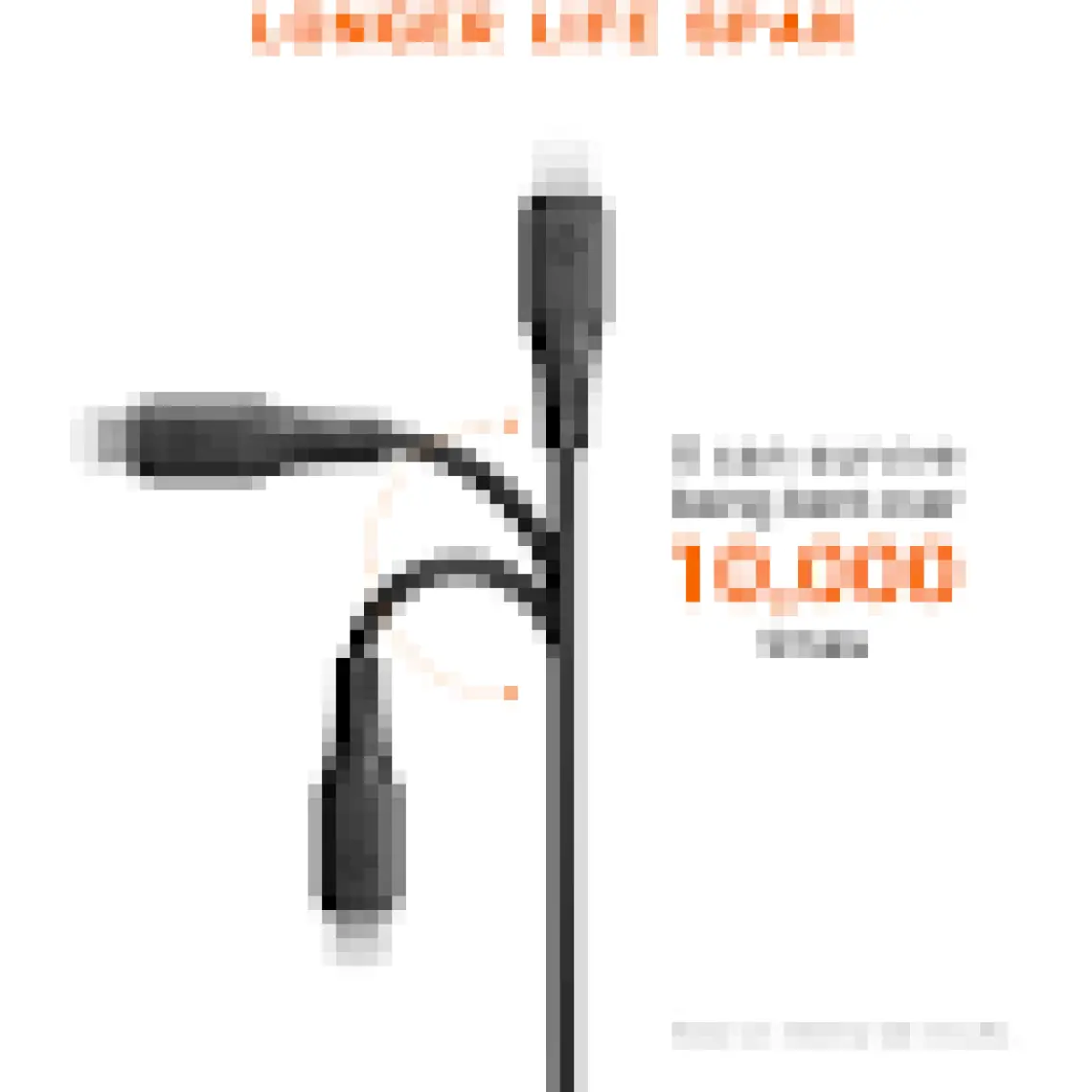Novoo Type-C iPhone Uyumlu Lightning Hızlı Şarj Kablosu Siyah 1.2 Metre