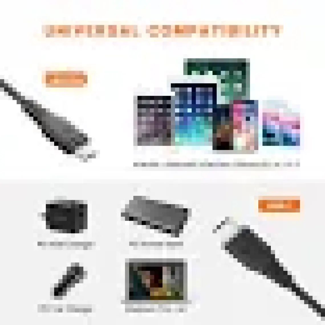 Novoo Type-C iPhone Uyumlu Lightning Hızlı Şarj Kablosu Siyah 1.2 Metre