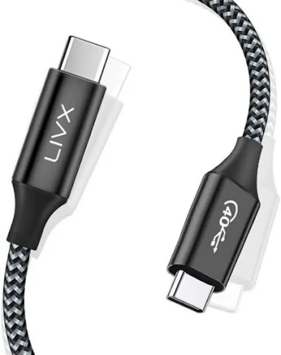 Livx Long 5 Metre 60W 5gbps Hızlı Şarj Veri Aktarımı 90° Mvp Oyuncu Şarj Kablosu