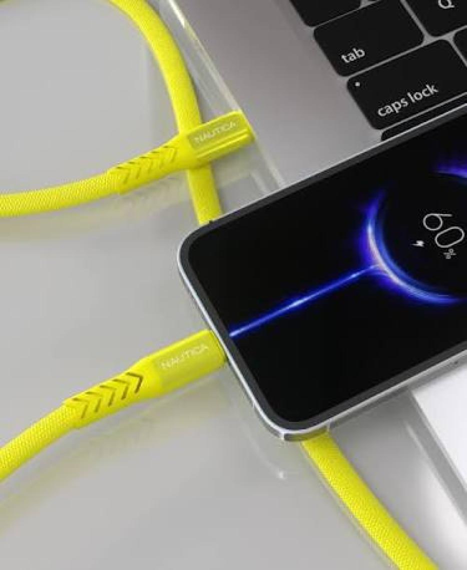 Nautica C40 Lightning To Usb-A 12W Hızlı Şarj ve Data Kablosu 1.2m Sarı