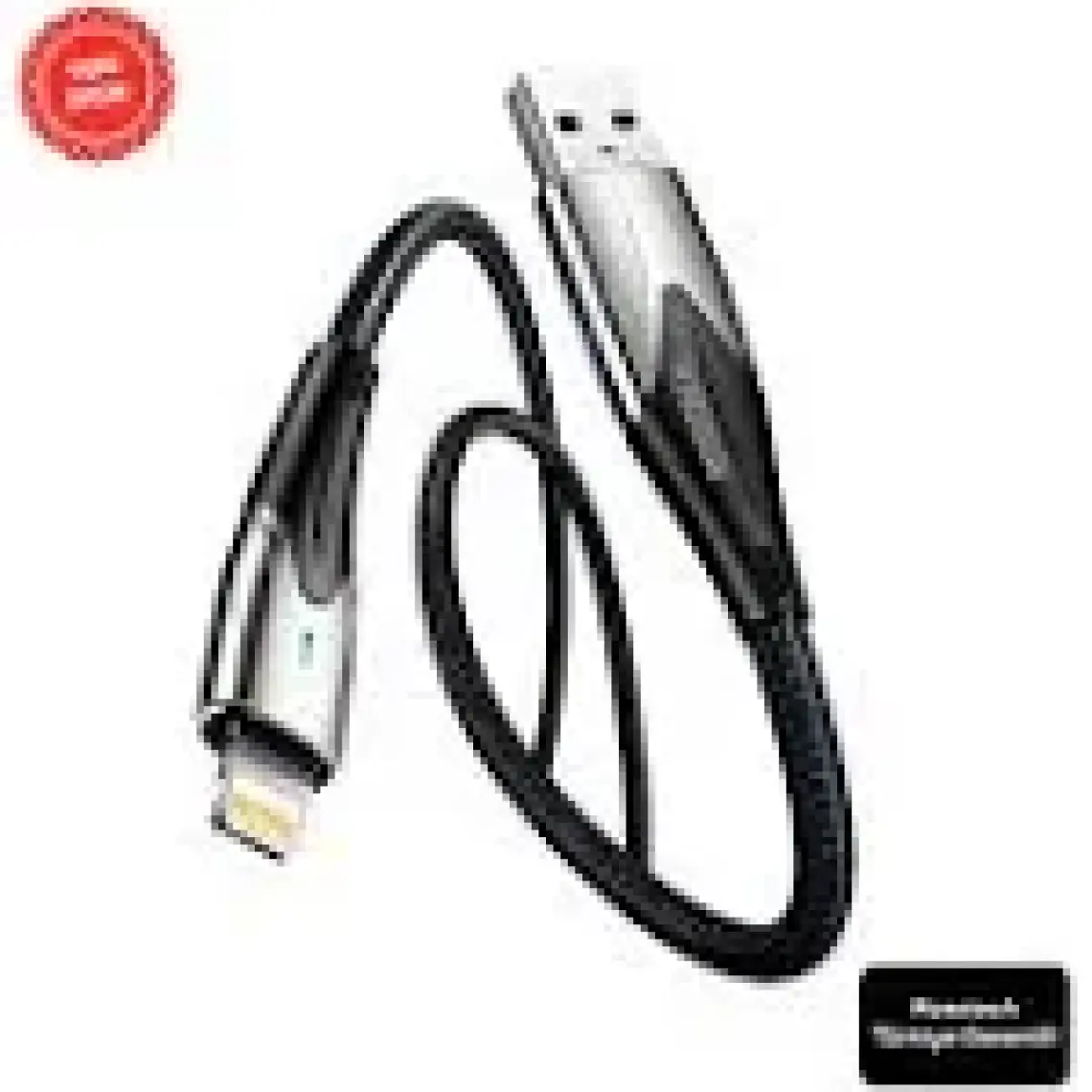 Rosstech Lightning To USB LED Hızlı Şarj Kablosu iphone Uyumlu 1m (Rosstech Türkiye Garantili)