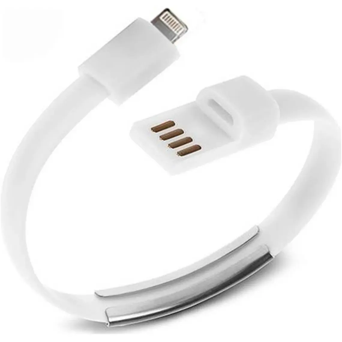Codegen Apple iPhone Uyumlu iPad Lightning Beyaz Bileklik Şarj Data Kablosu CDG-CNV59