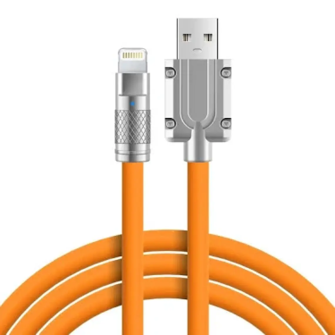 Apera BN58 iPhone Uyumlu 120W Watt 6A Süper Hızlı Şarj Data Kablosu 1 Metre Ios Kablo