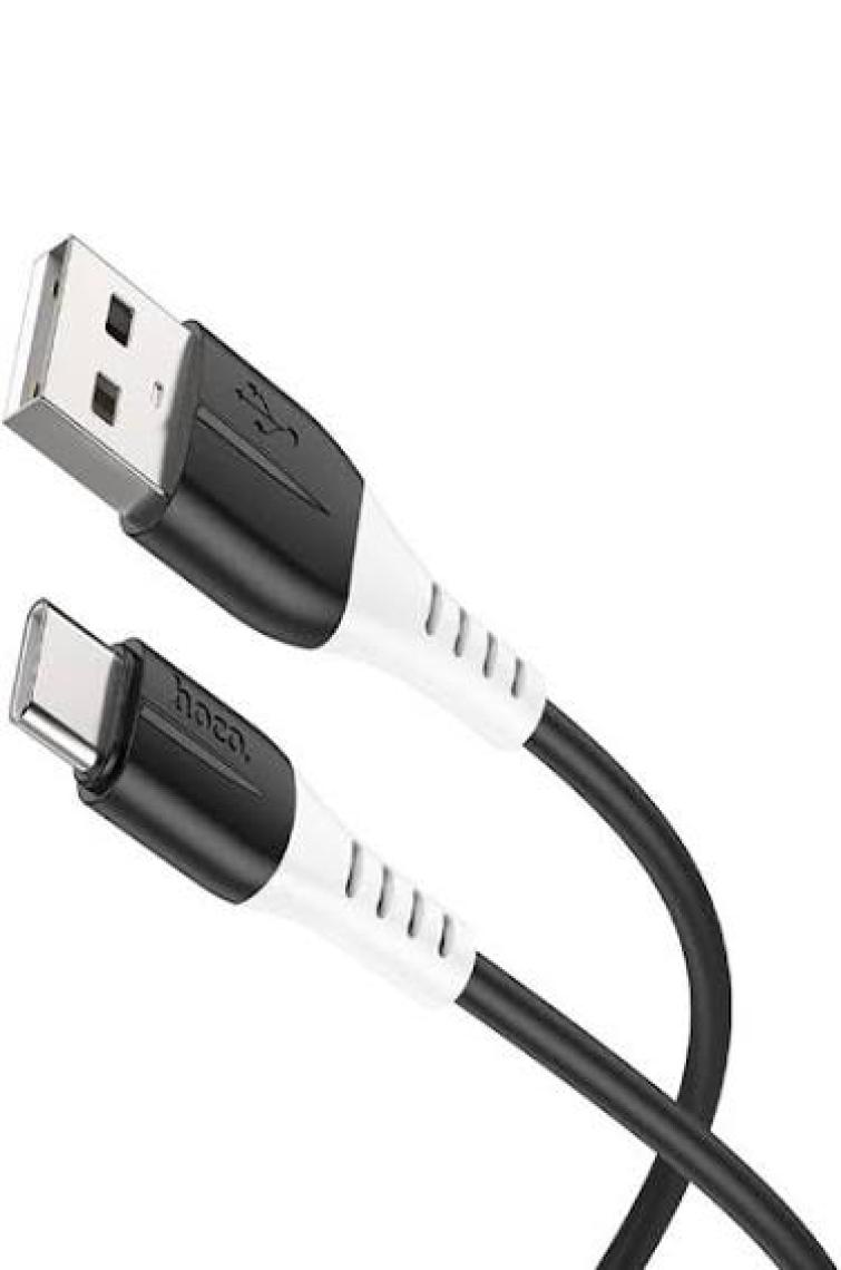 Hoco X82 Type-C To USB 3A Hızlı Silikon Data ve Şarj Kablosu
